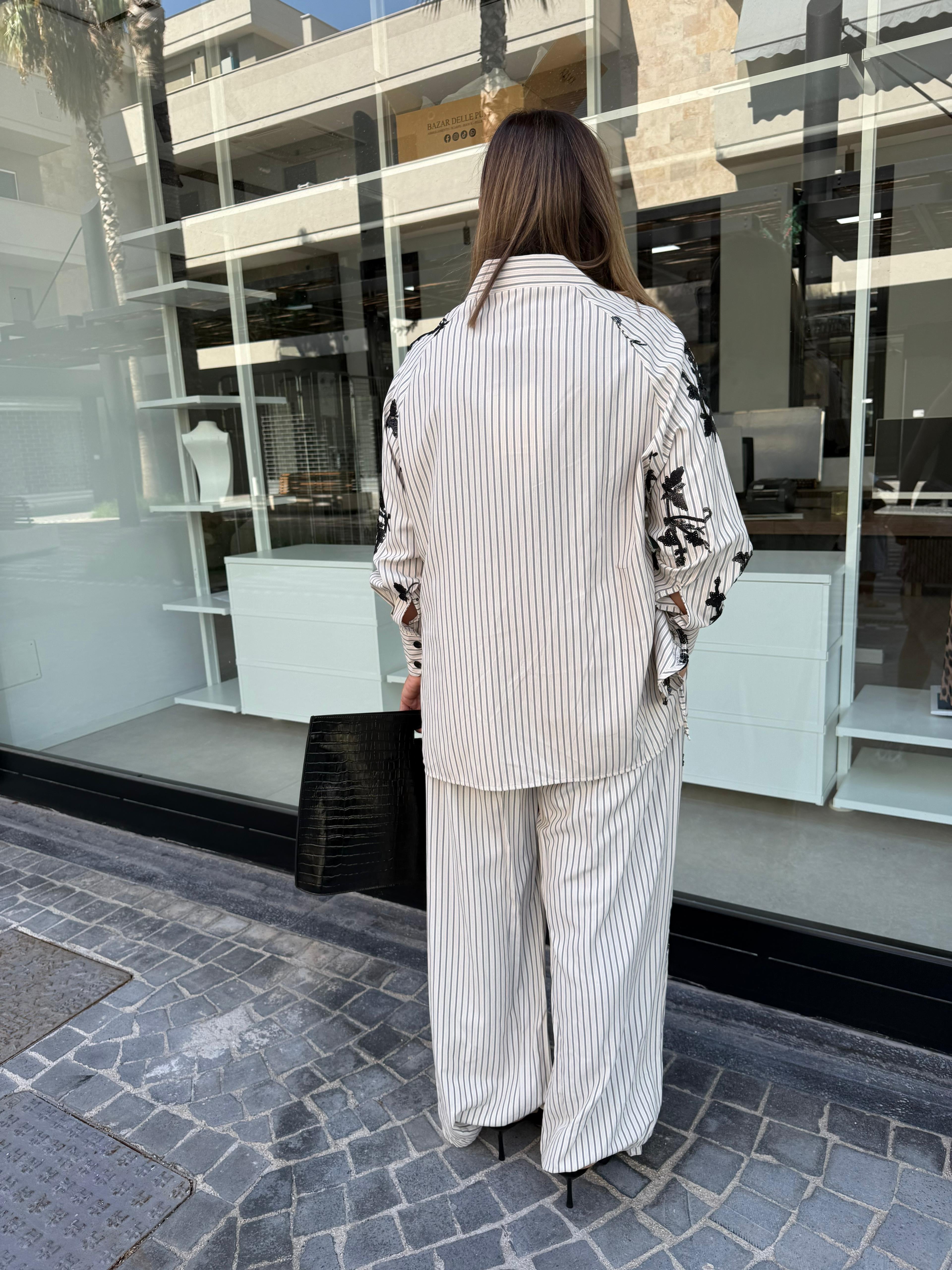 Cordset fiori piallettes back by lumina