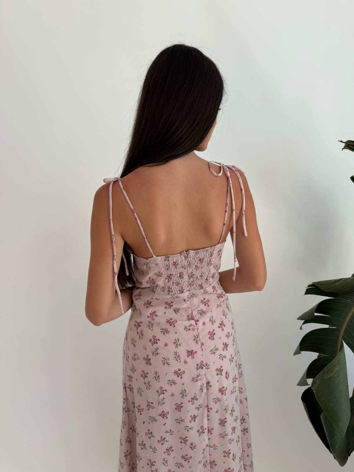 Abito midi floral