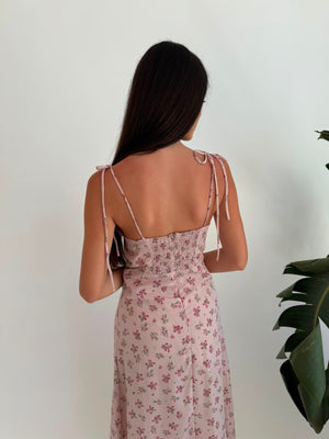 Abito midi floral