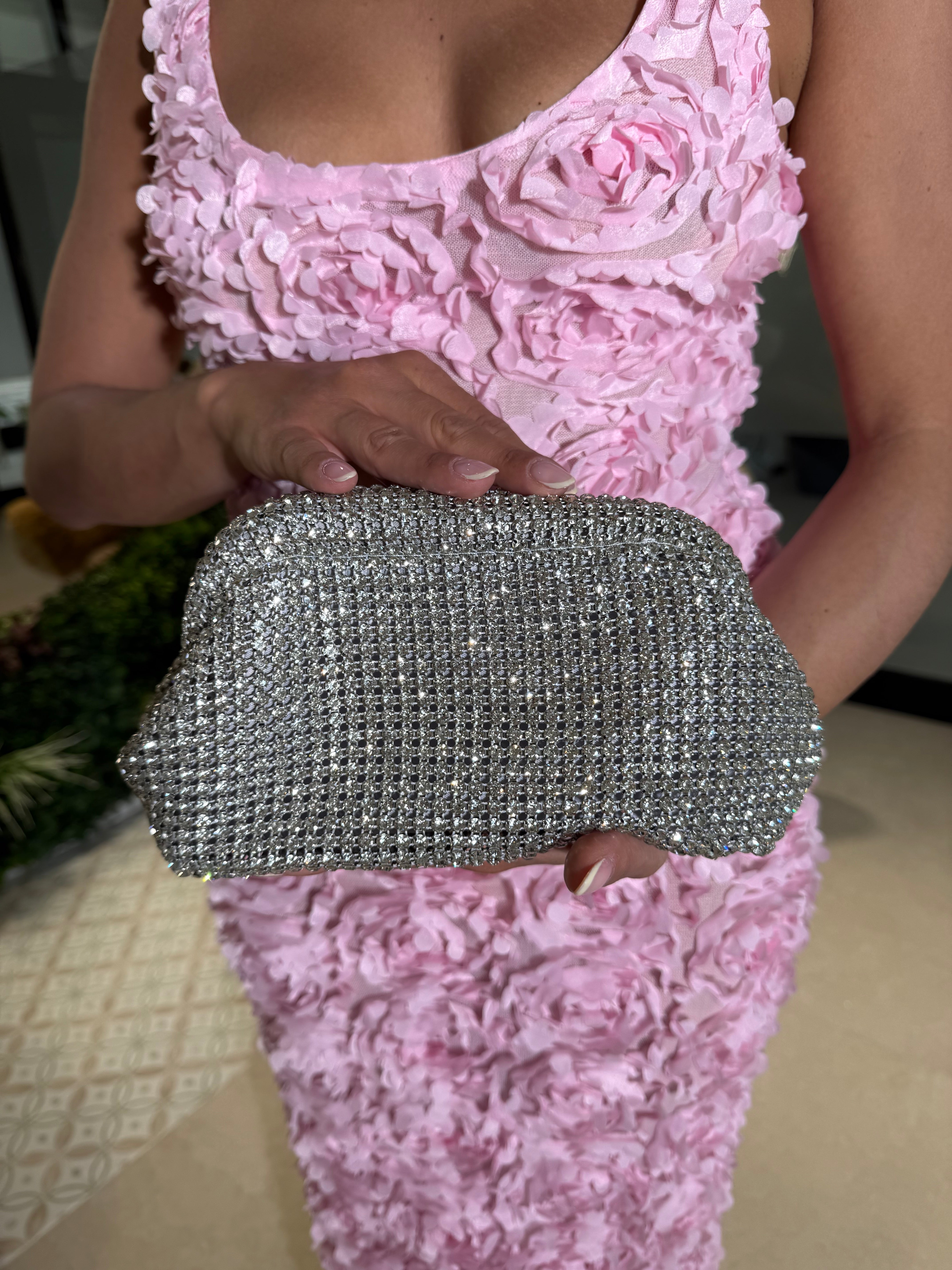 Pochette strass