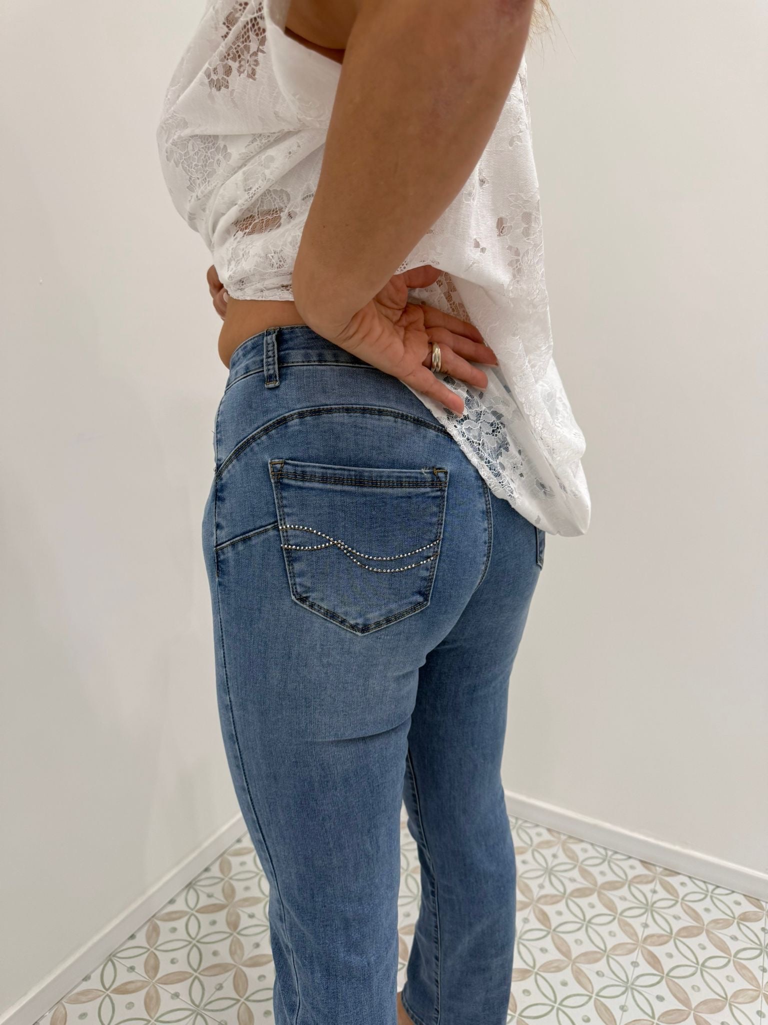 Jeans skinny curvy