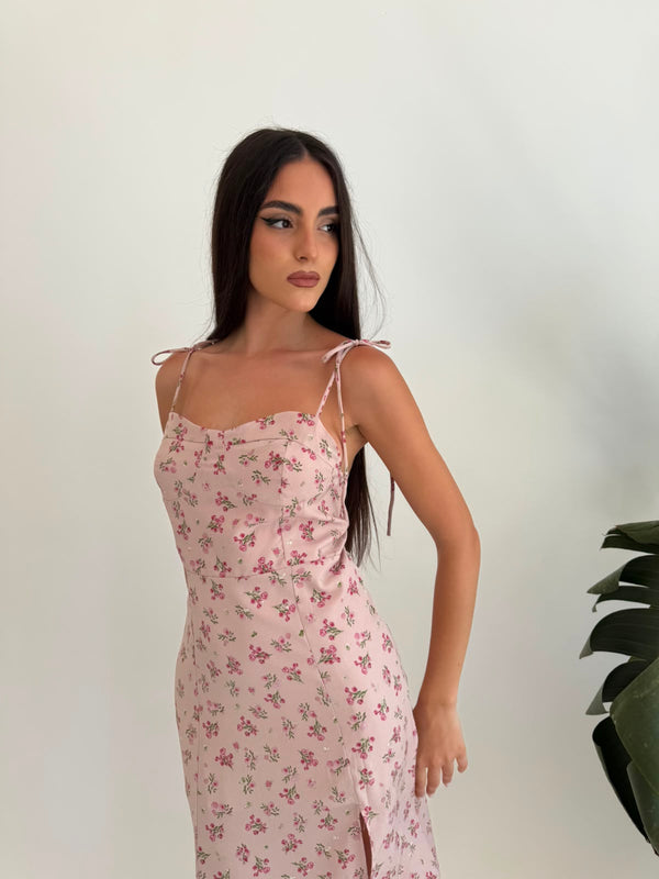 Abito midi floral