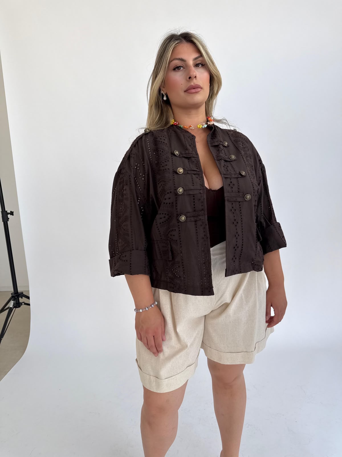 Giacca sangallo curvy