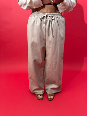 Pantalone ecopelle curvy