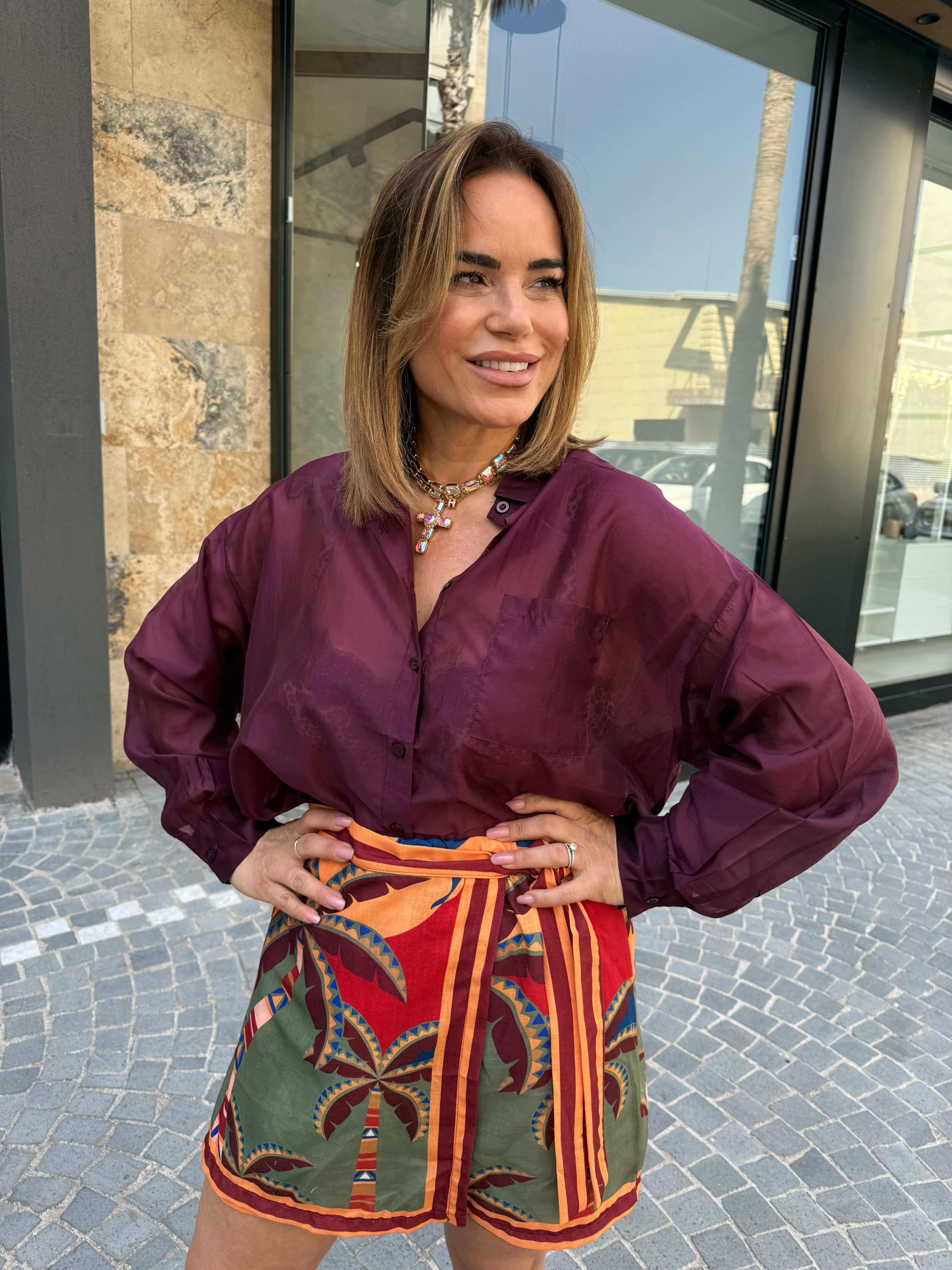 Camicia velata