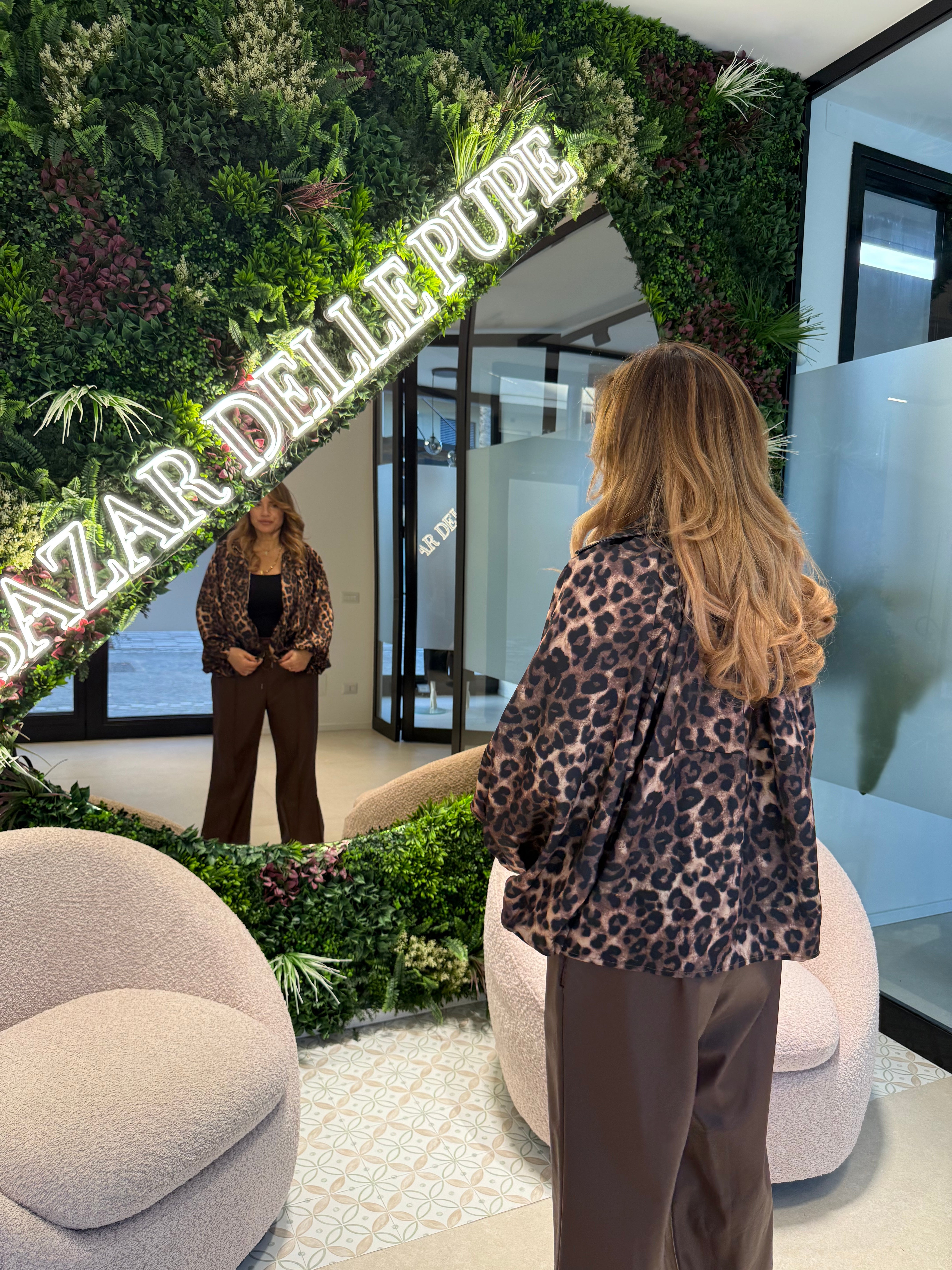 Giubbino camicia in raso