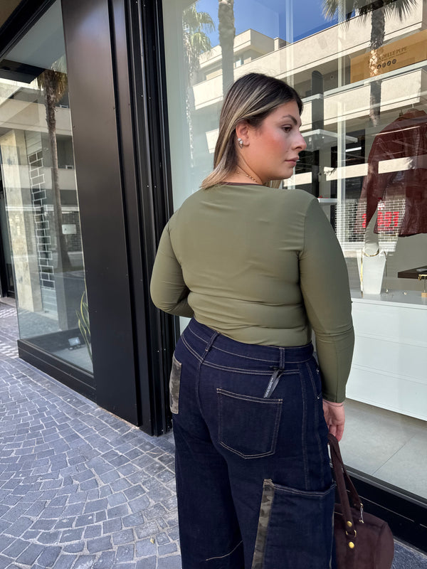 Body bicolore curvy