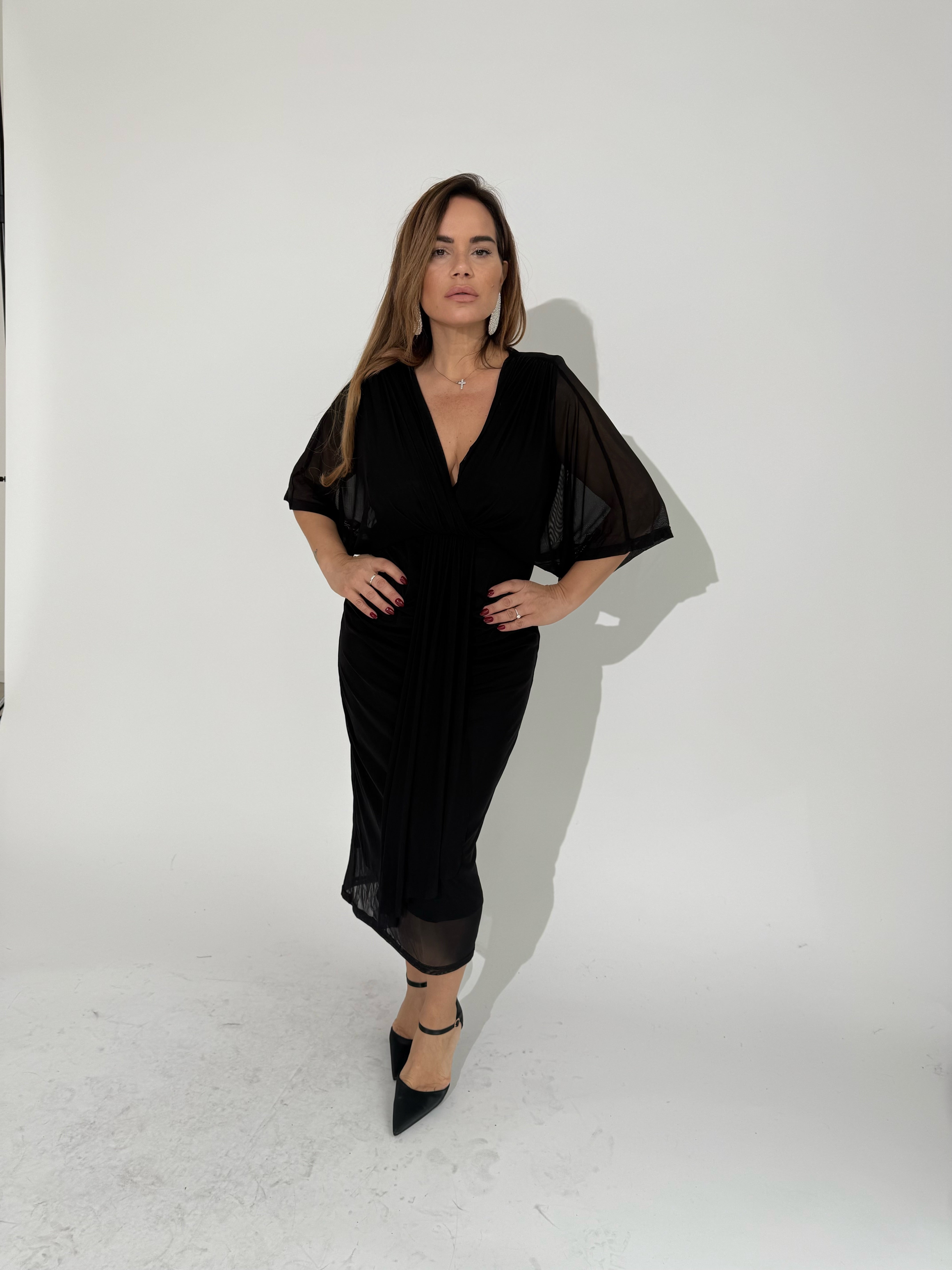 Abito midi black