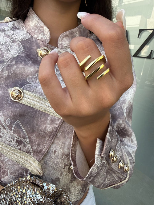 Anello rigato