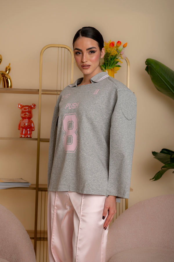 Maglia mantella con spalline