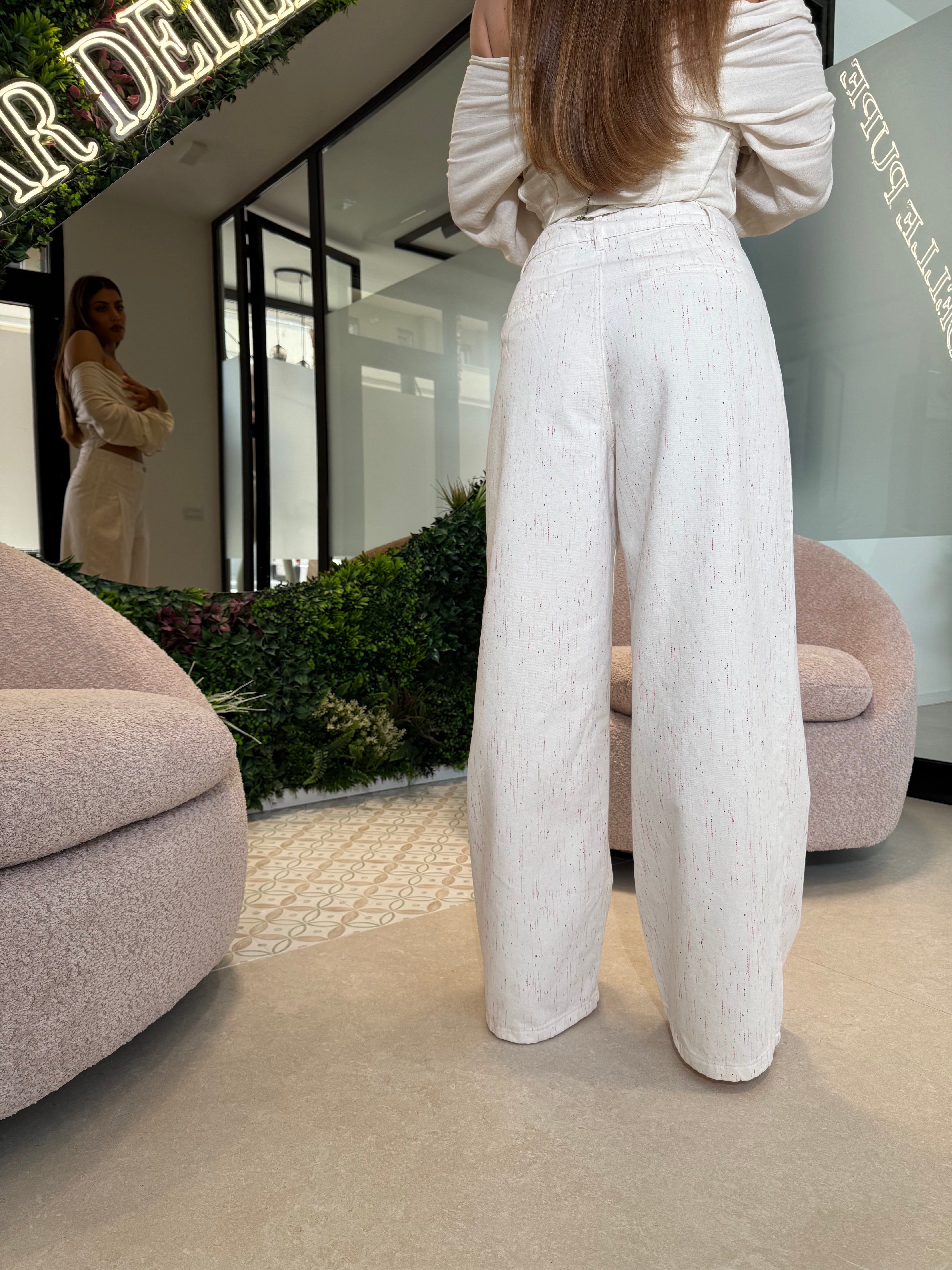 Jeans schizzi