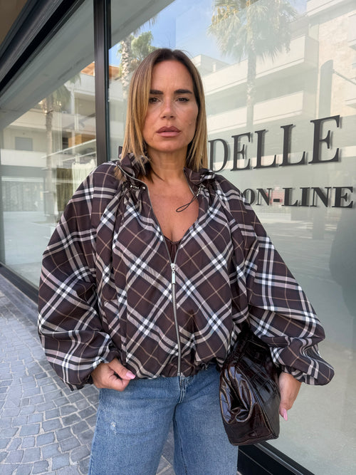 Giubbino quadri curvy