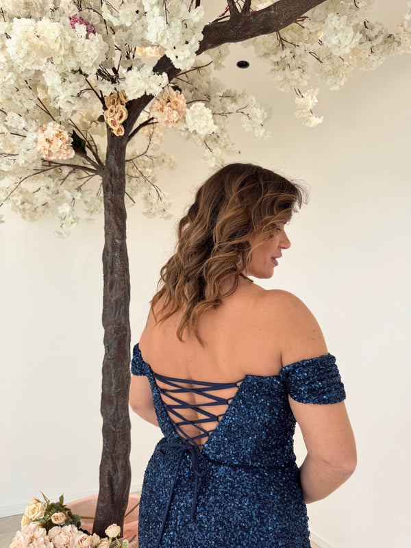 Abito da cerimonia paillettes
