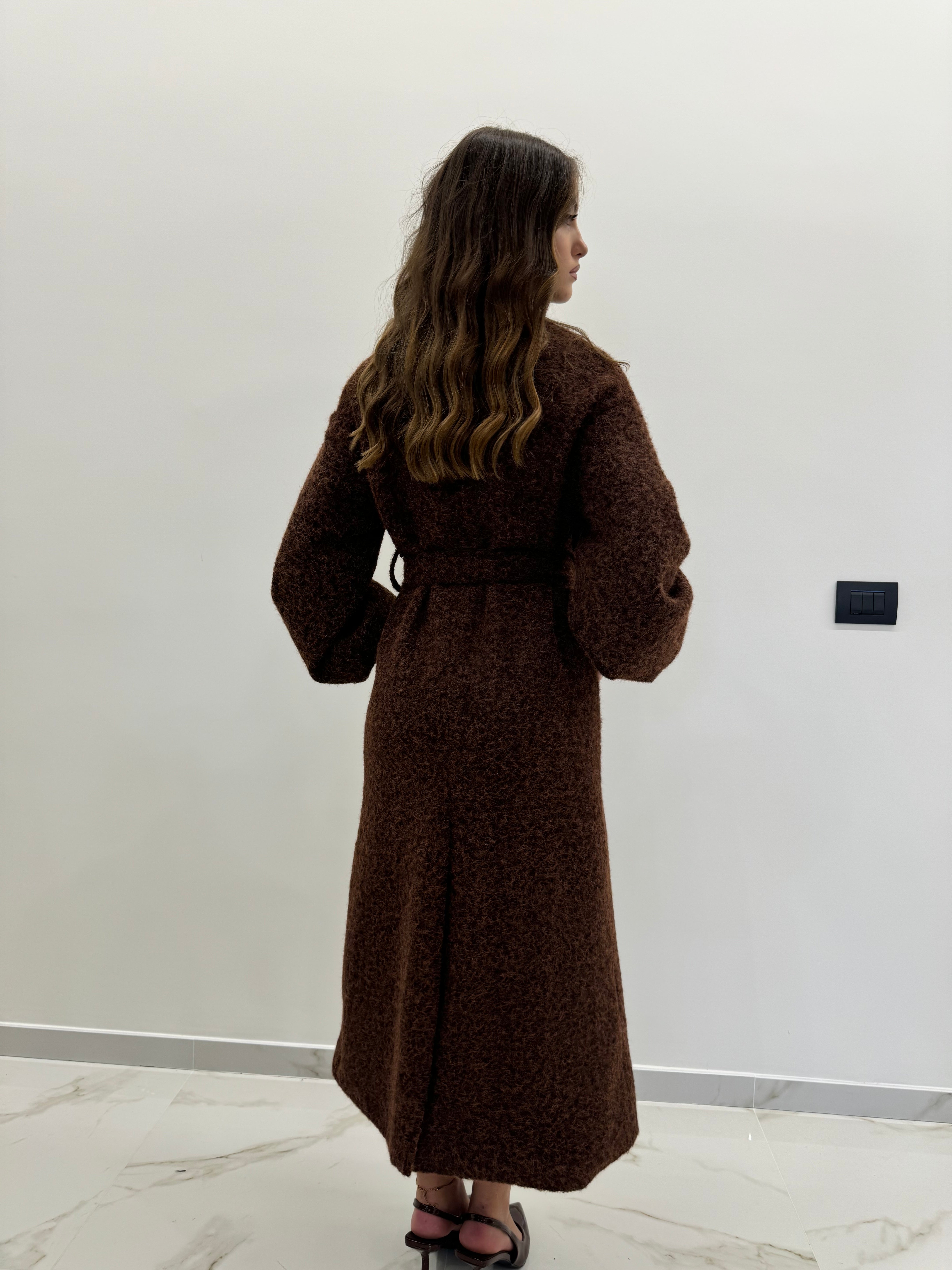 Cappotto con polsini Lumina