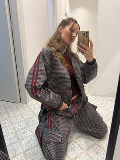 Cordset tuta quadrettini by Lumina