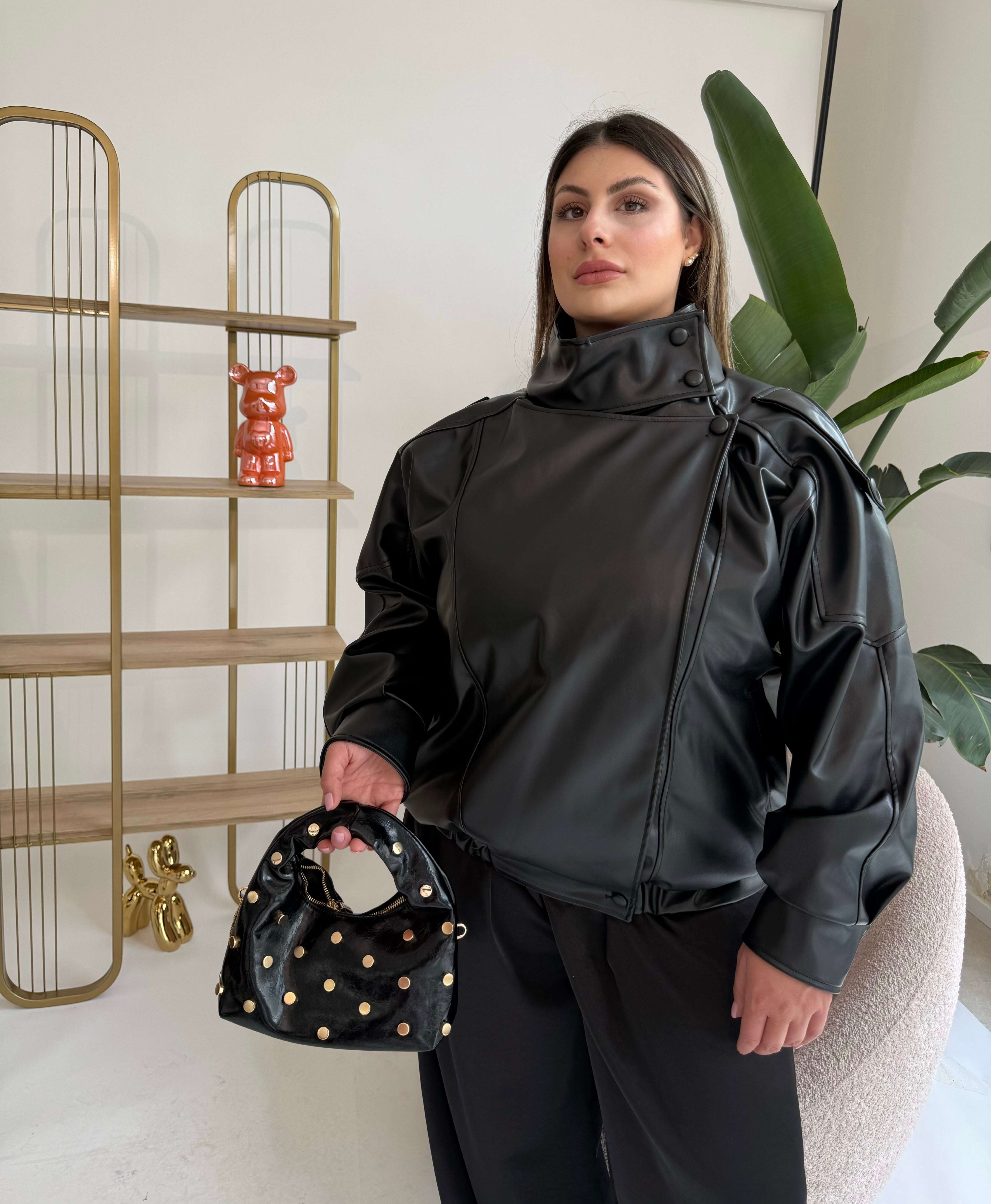 Chiodo bomber Zarah curvy