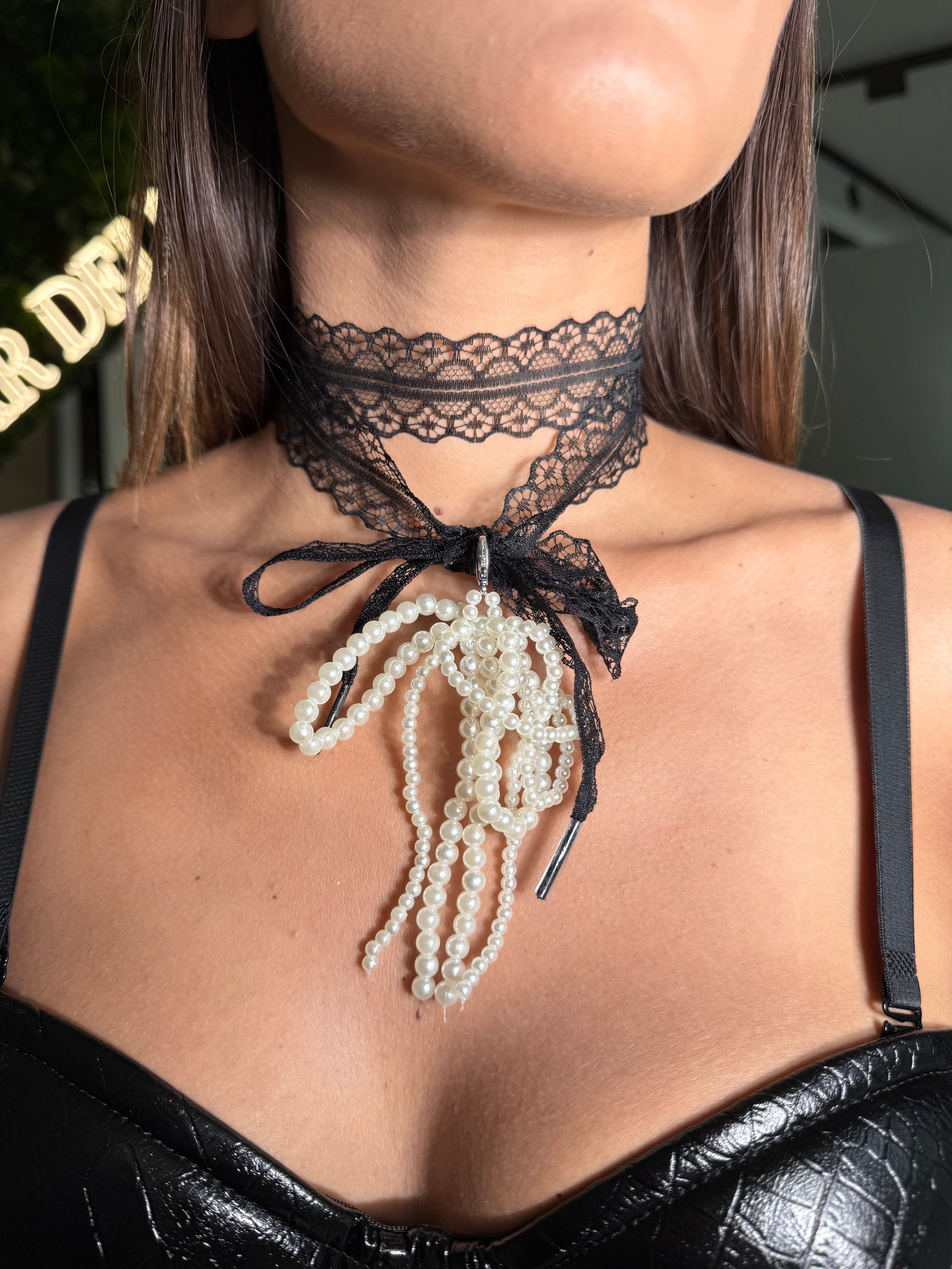 Chocker con perle