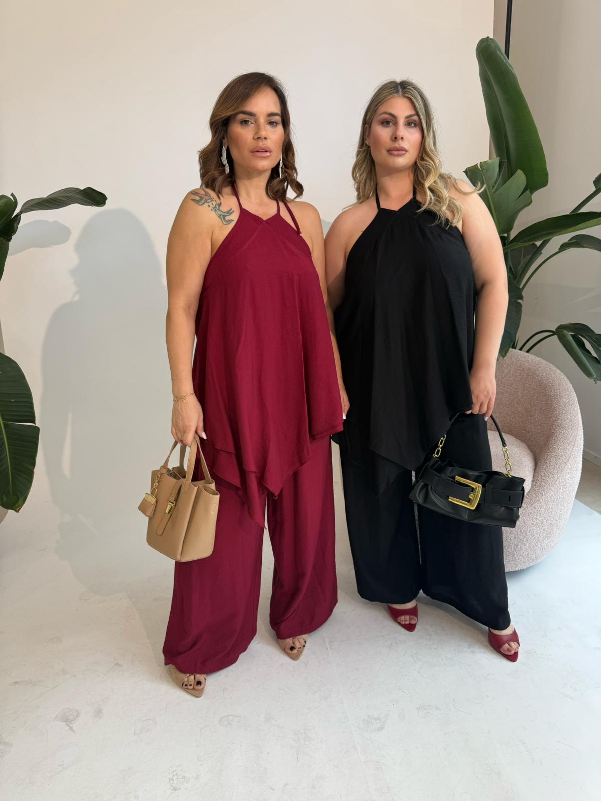 Cordset top lungo curvy