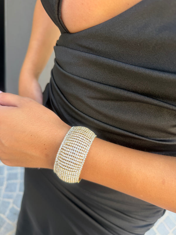 Bracciale strass