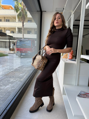 Abito in lycra con spalline