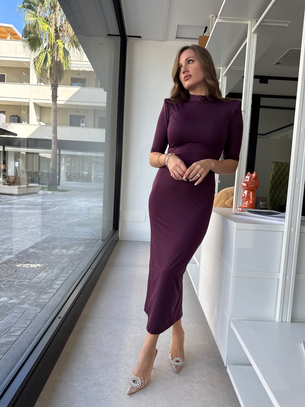 Abito in lycra con spalline