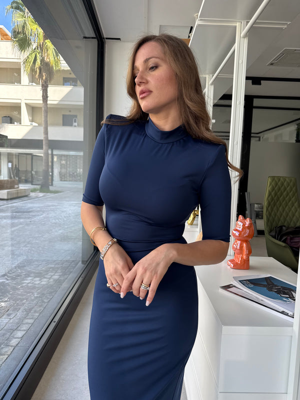 Abito in lycra con spalline