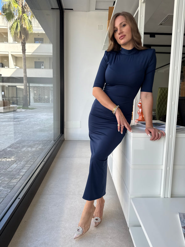 Abito in lycra con spalline