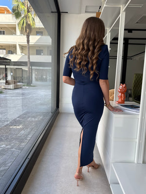 Abito in lycra con spalline