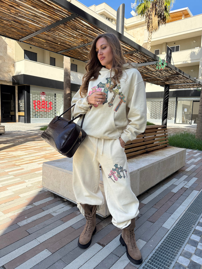 Cordset tuta croci by Minimal couture