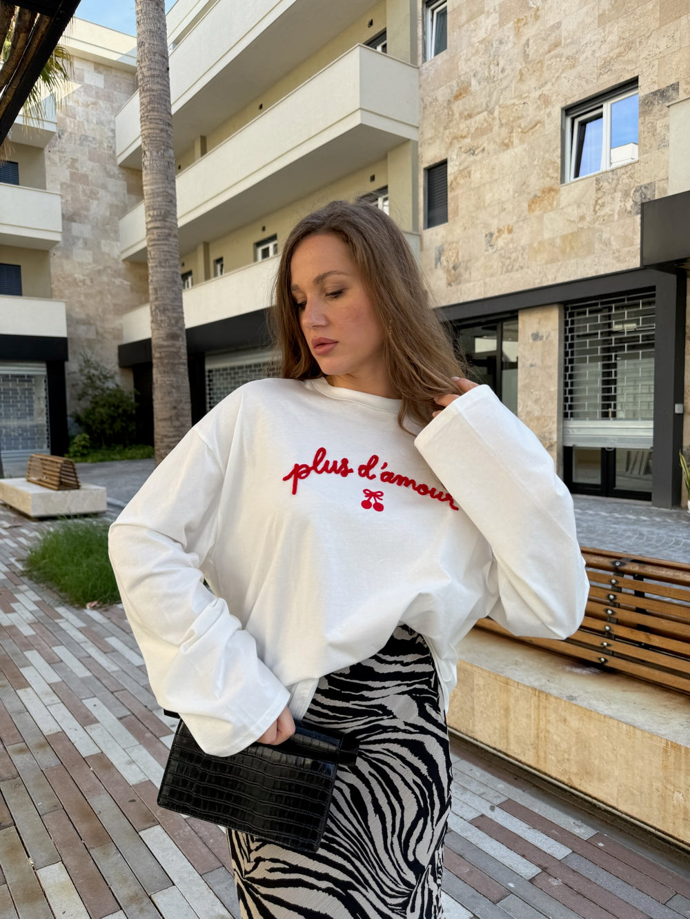 Maglia con scritta by Lumina