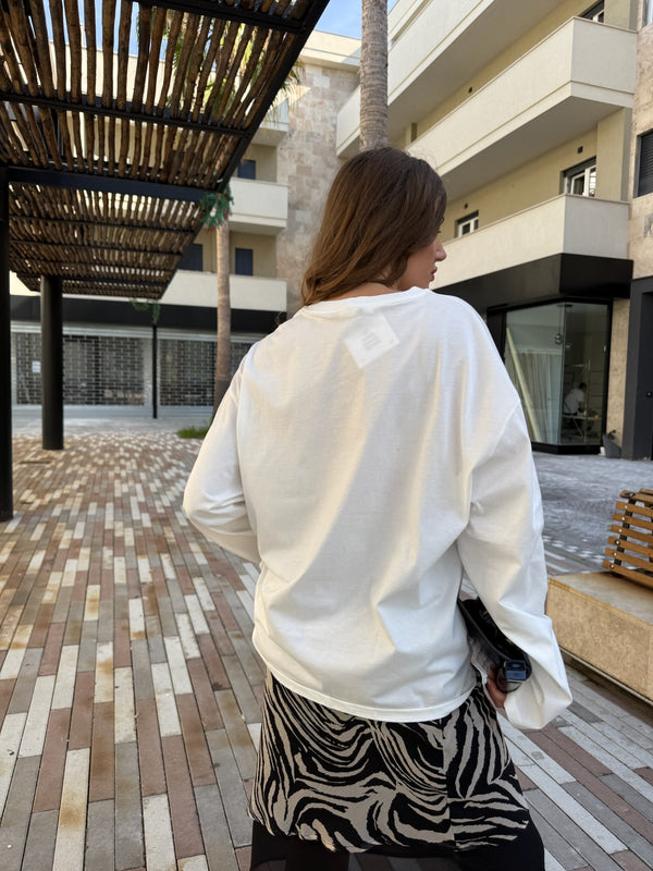 Maglia con scritta by Lumina