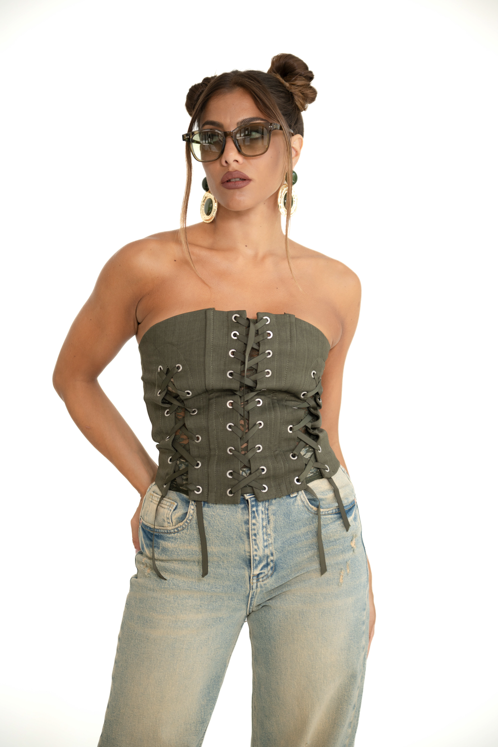Corsetto stringato