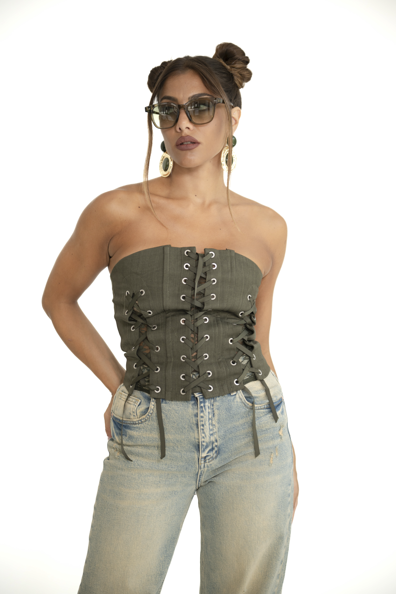 Corsetto stringato