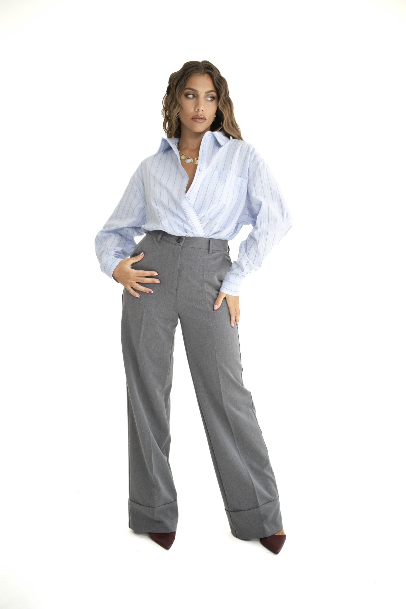 Camicia a righe