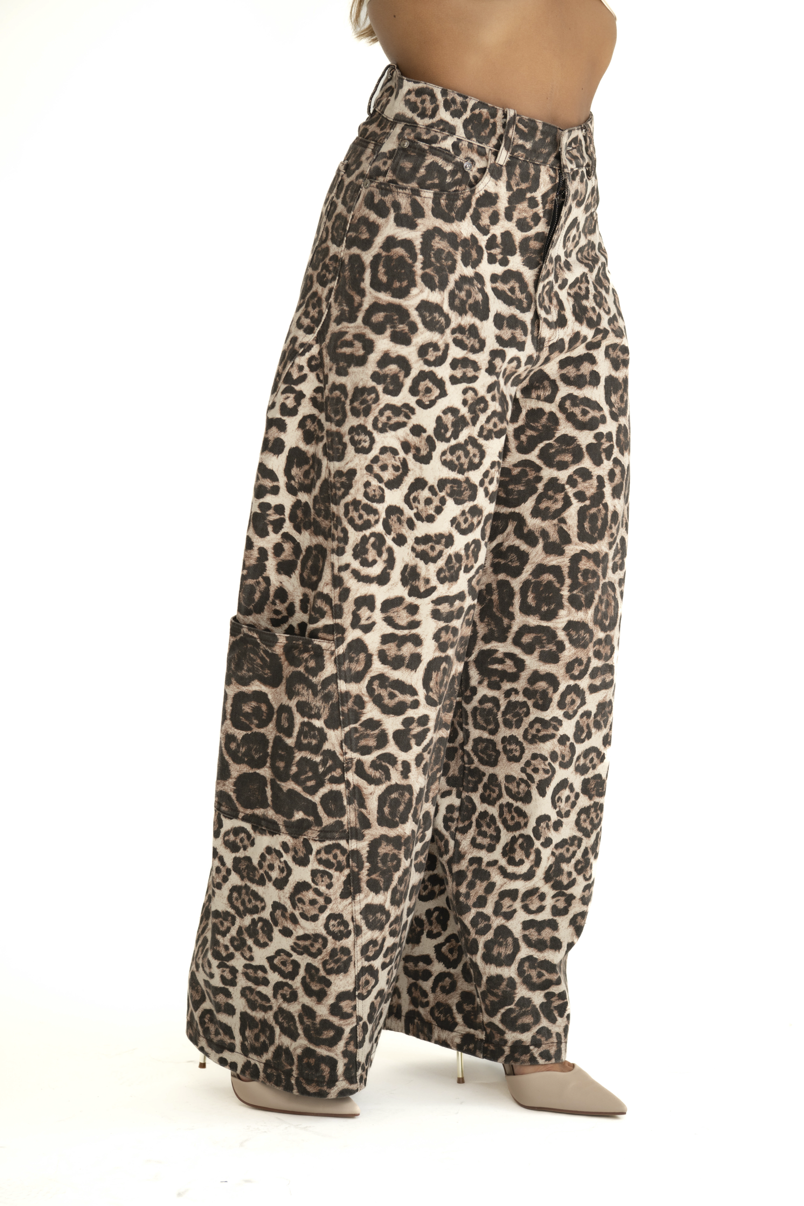Jeans animalier Lumina