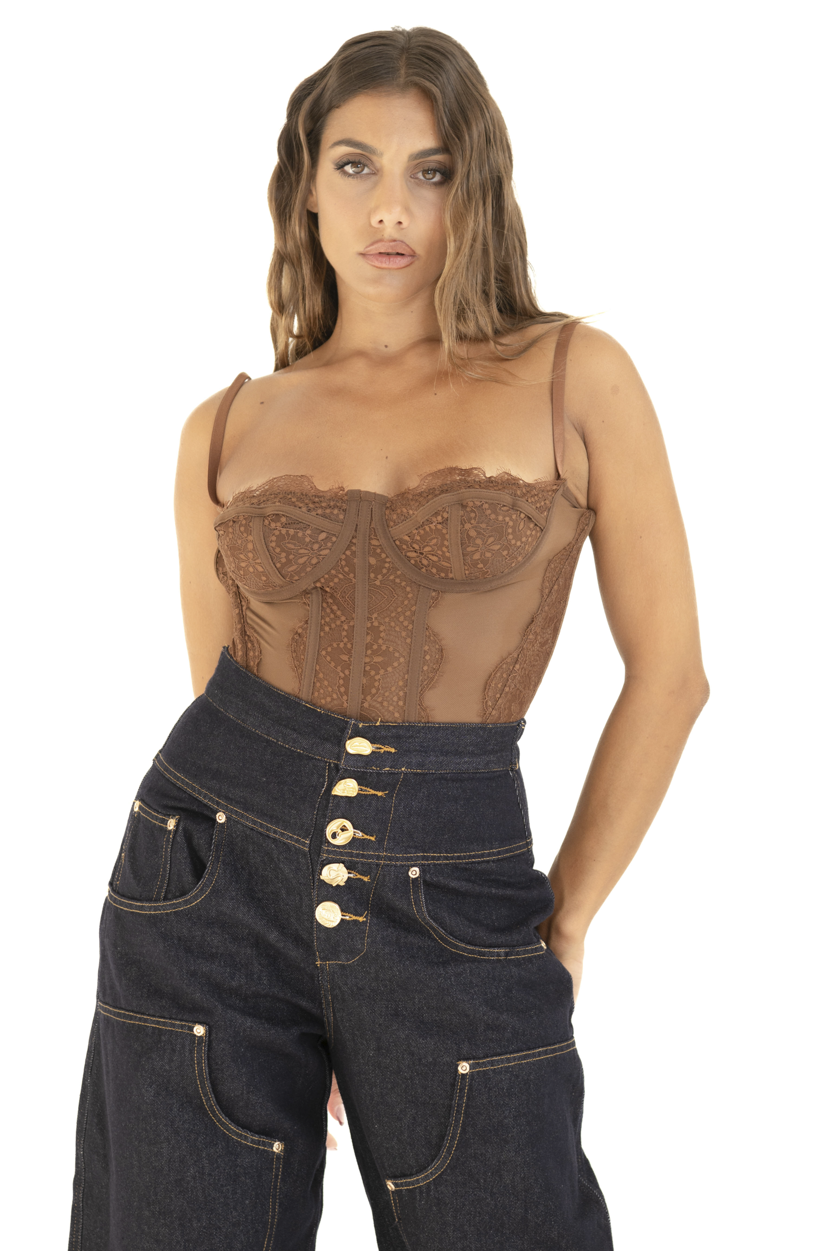Corsetto in pizzo