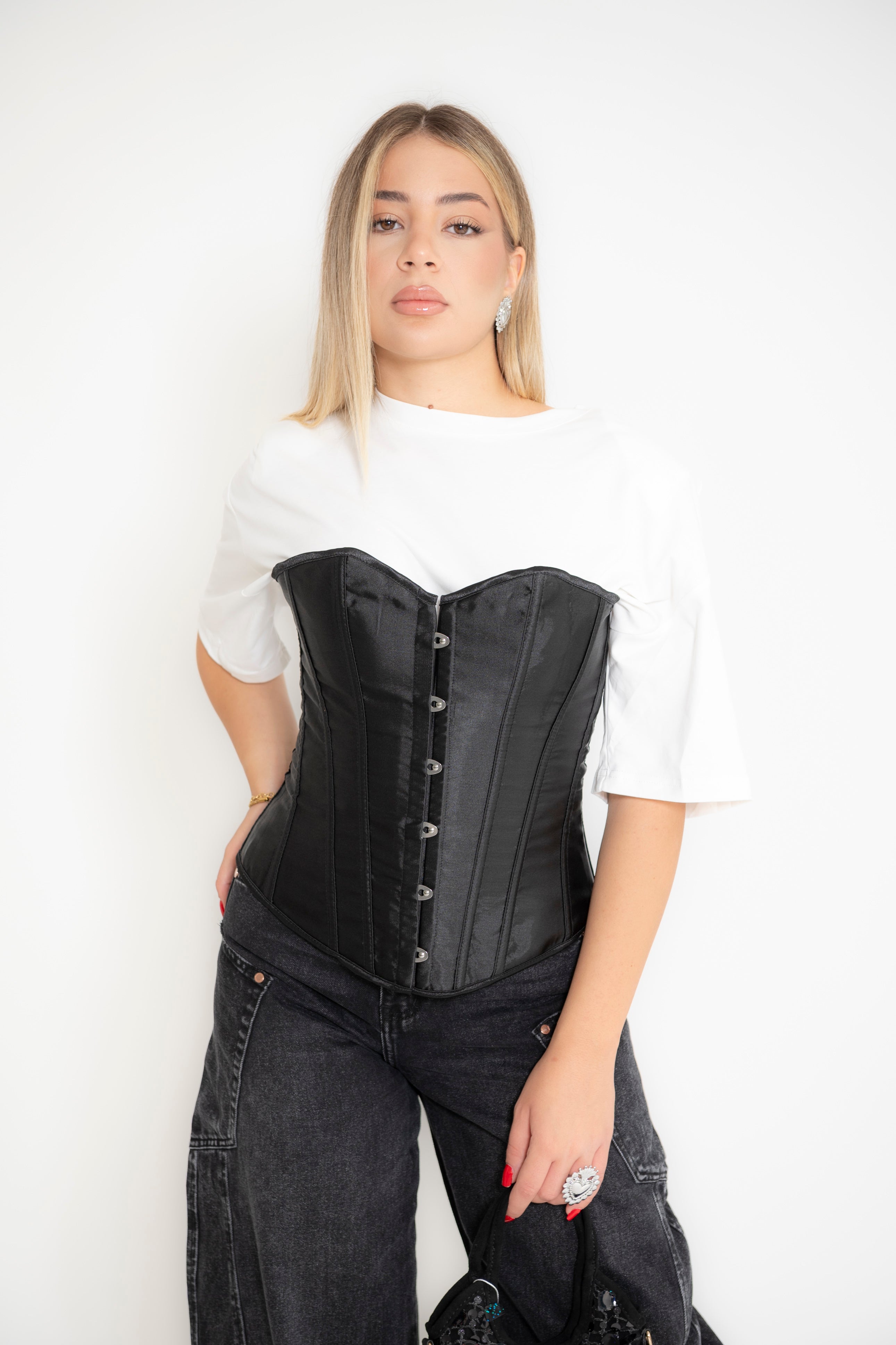 Corsetto in raso