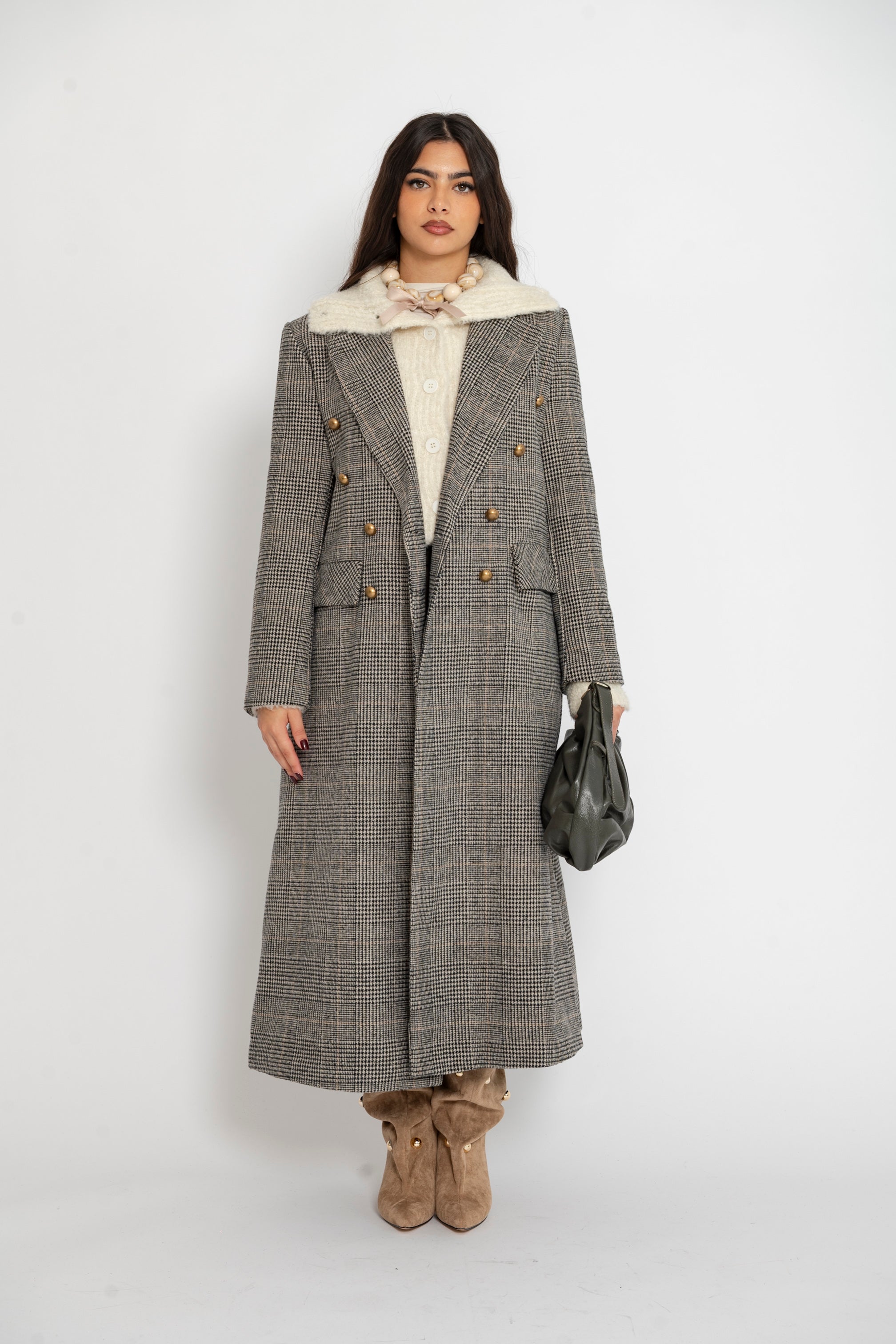 Cappotto pied de poule