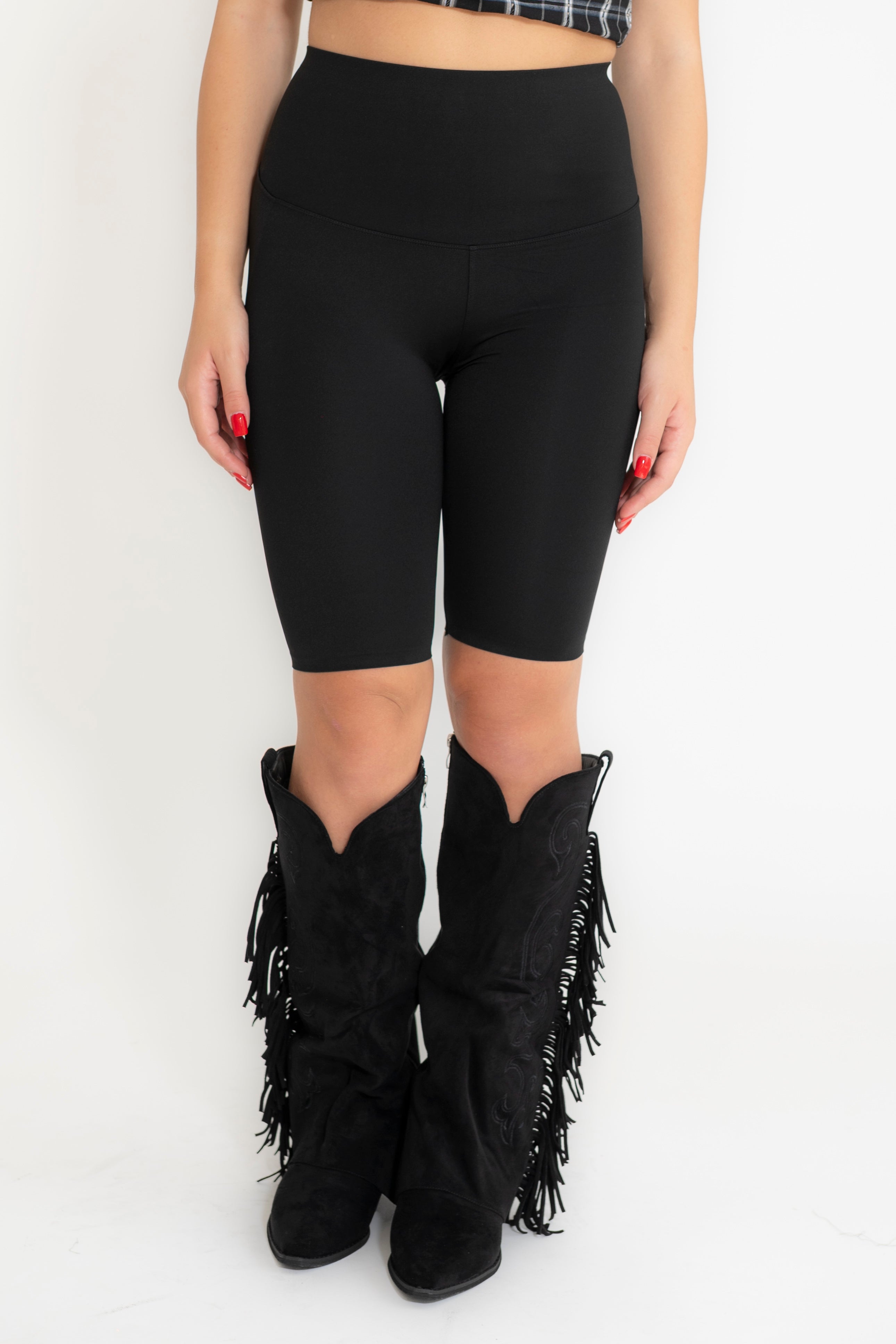 Leggings ciclista contenitivo