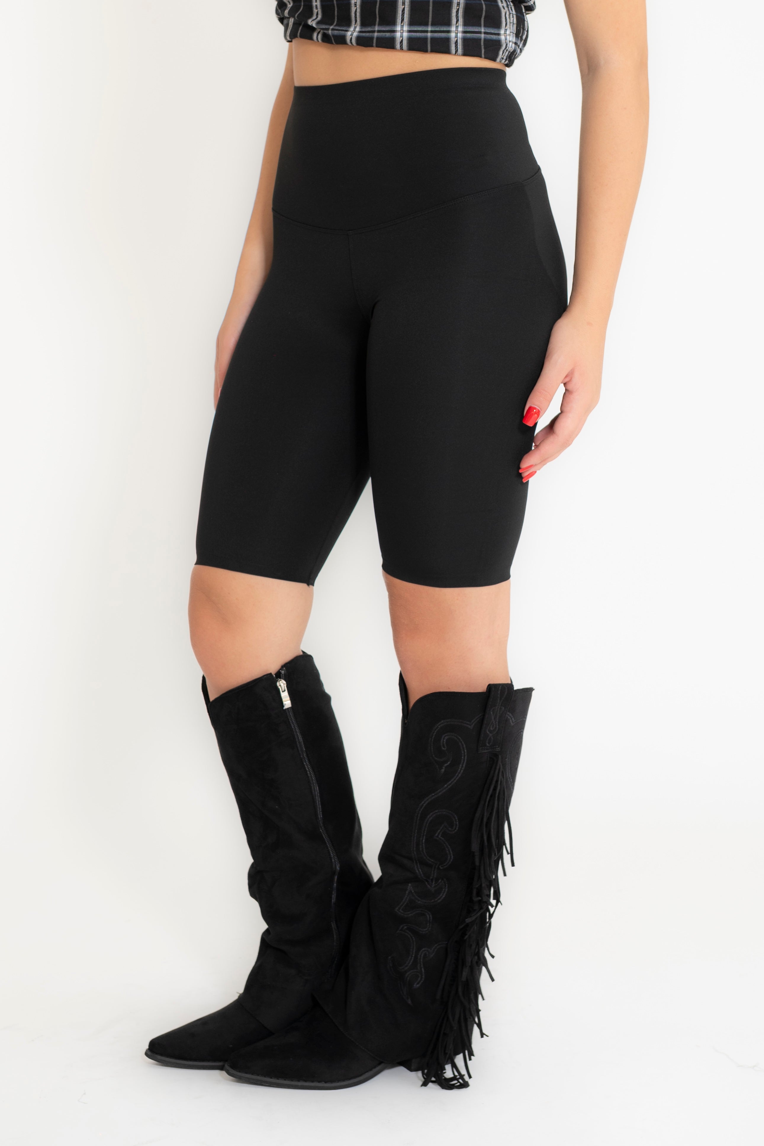 Leggings ciclista contenitivo