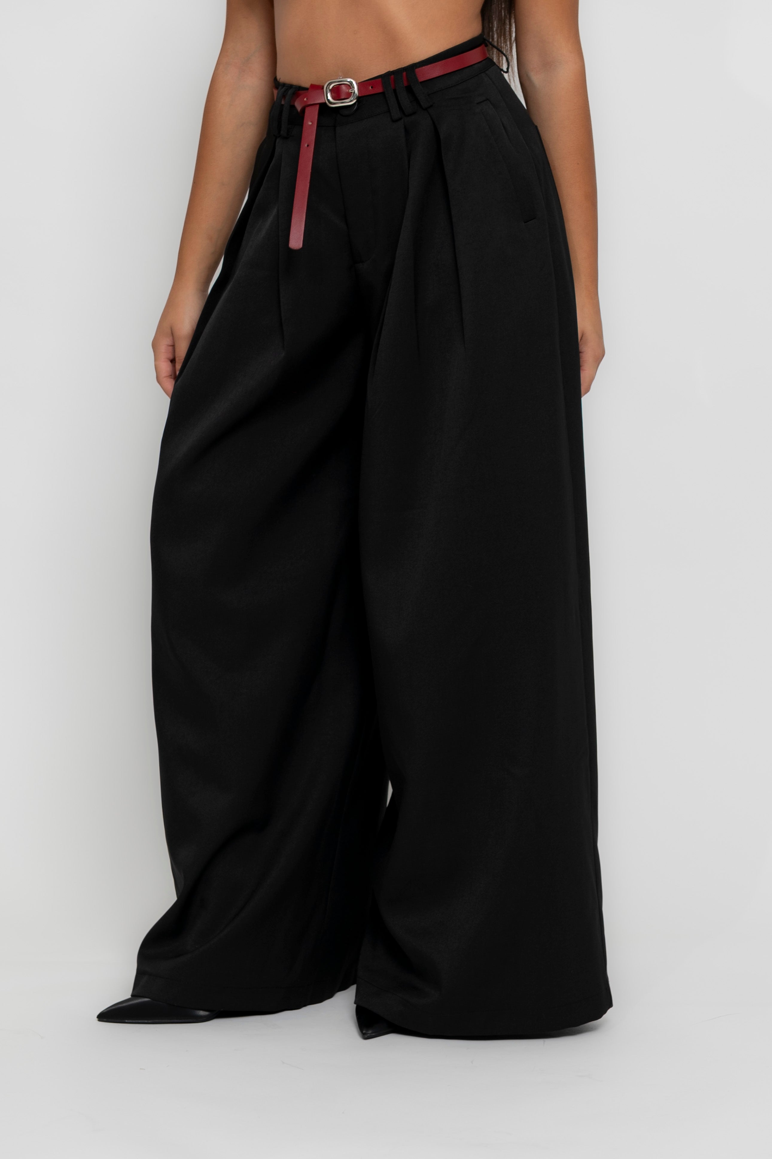Pantalone palazzo morbido
