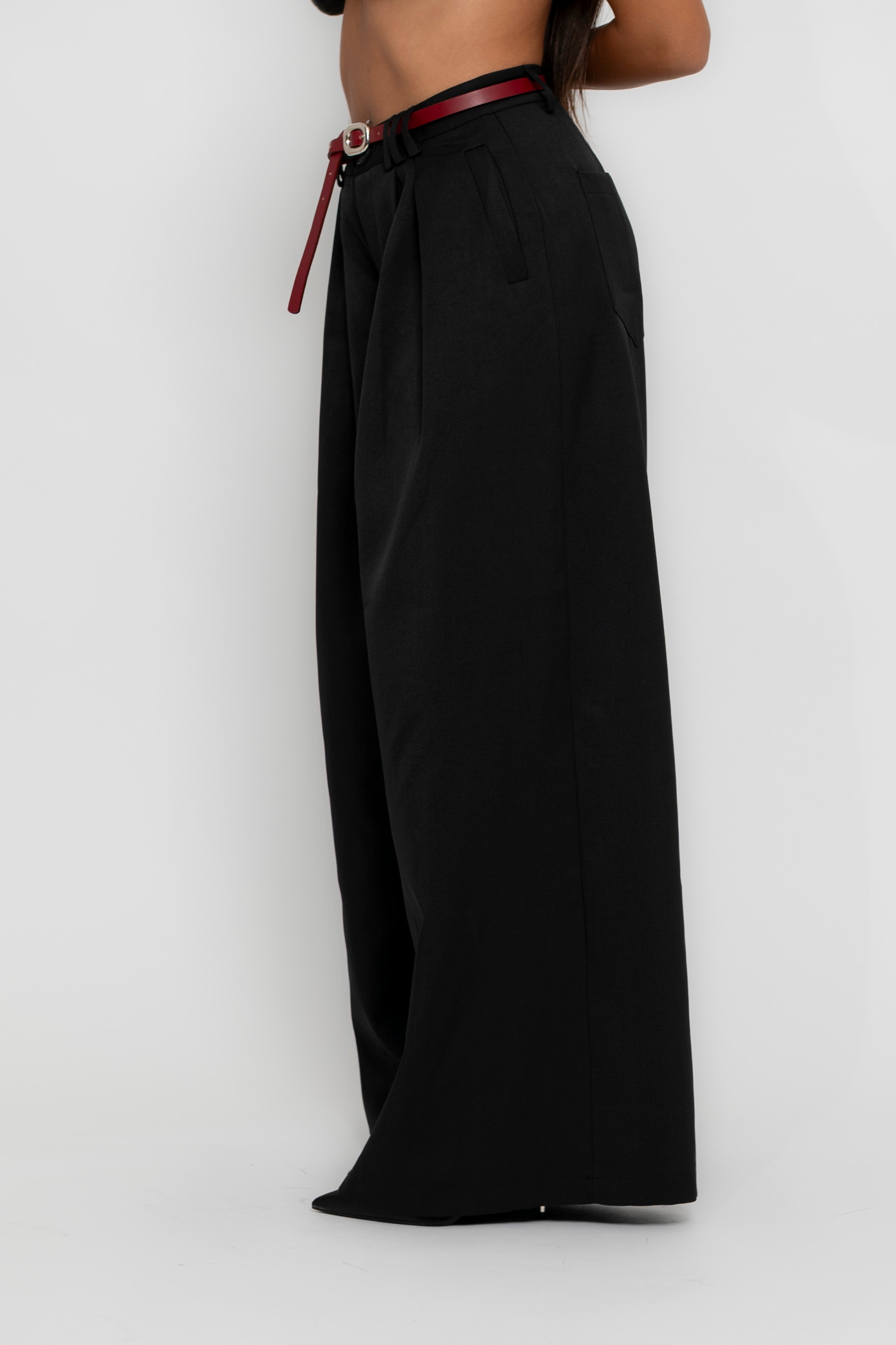 Pantalone palazzo morbido