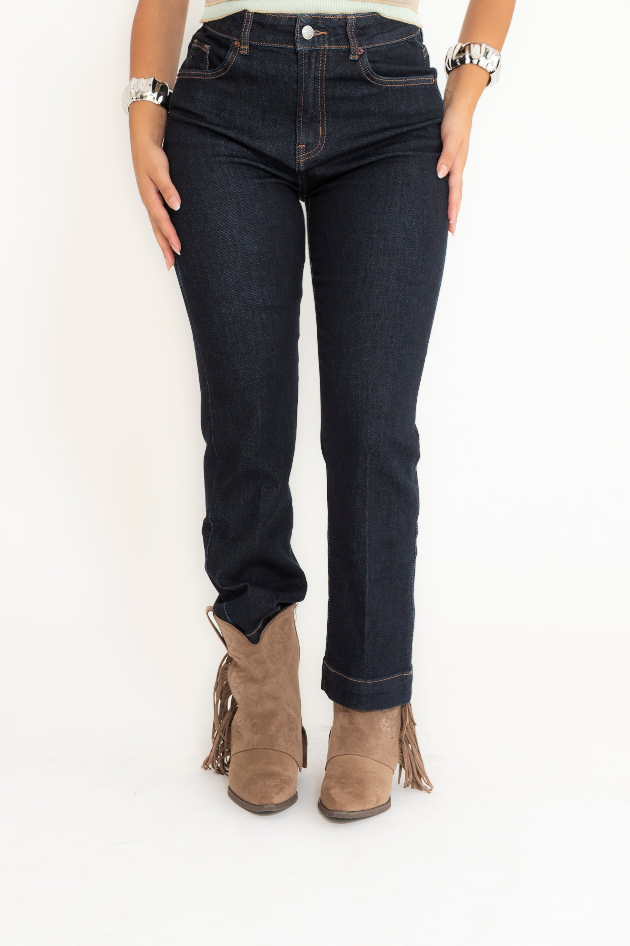 Jeans gamba dritta