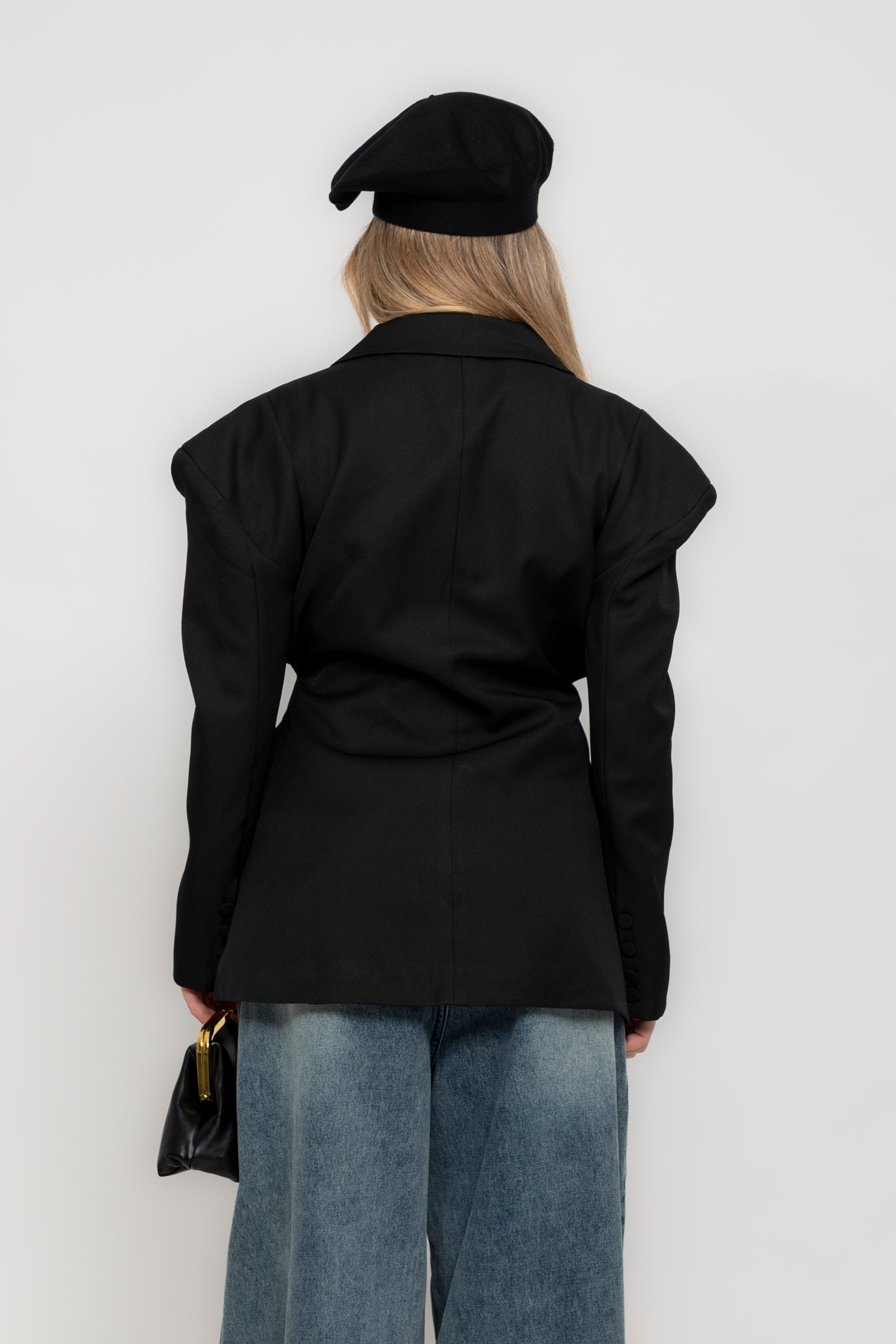 Blazer spalla larga