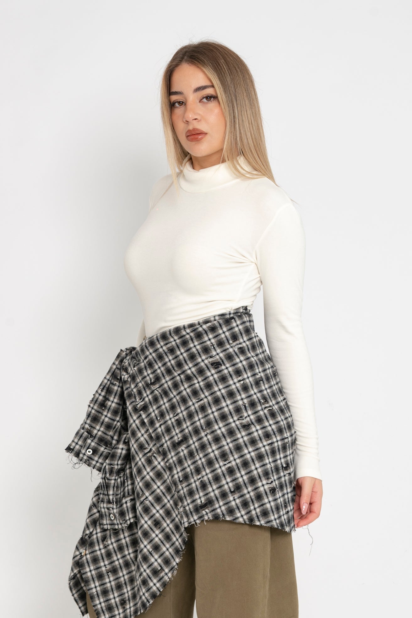 Maglia collo morbido Lumina