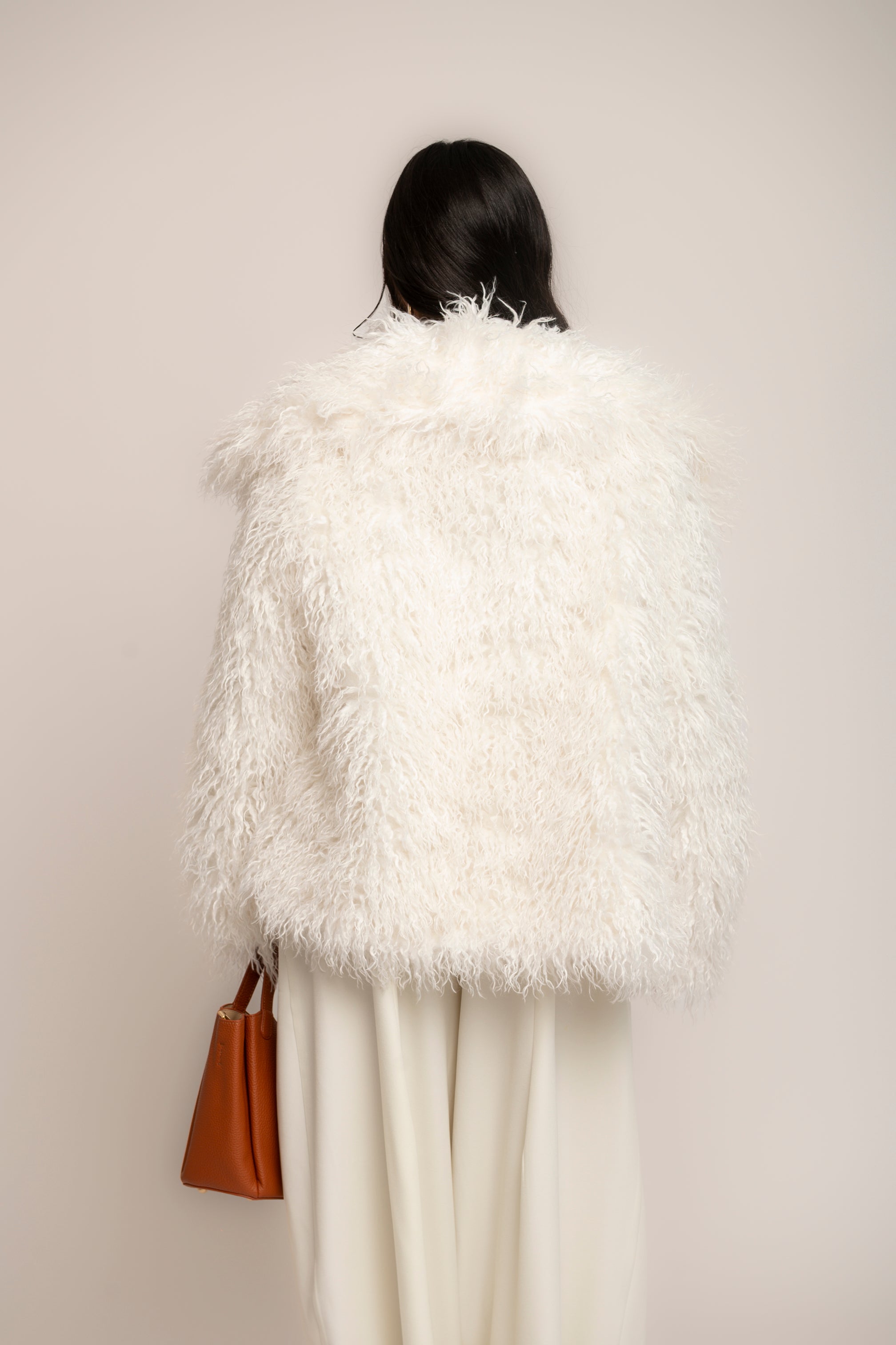 Pelliccia teddy white