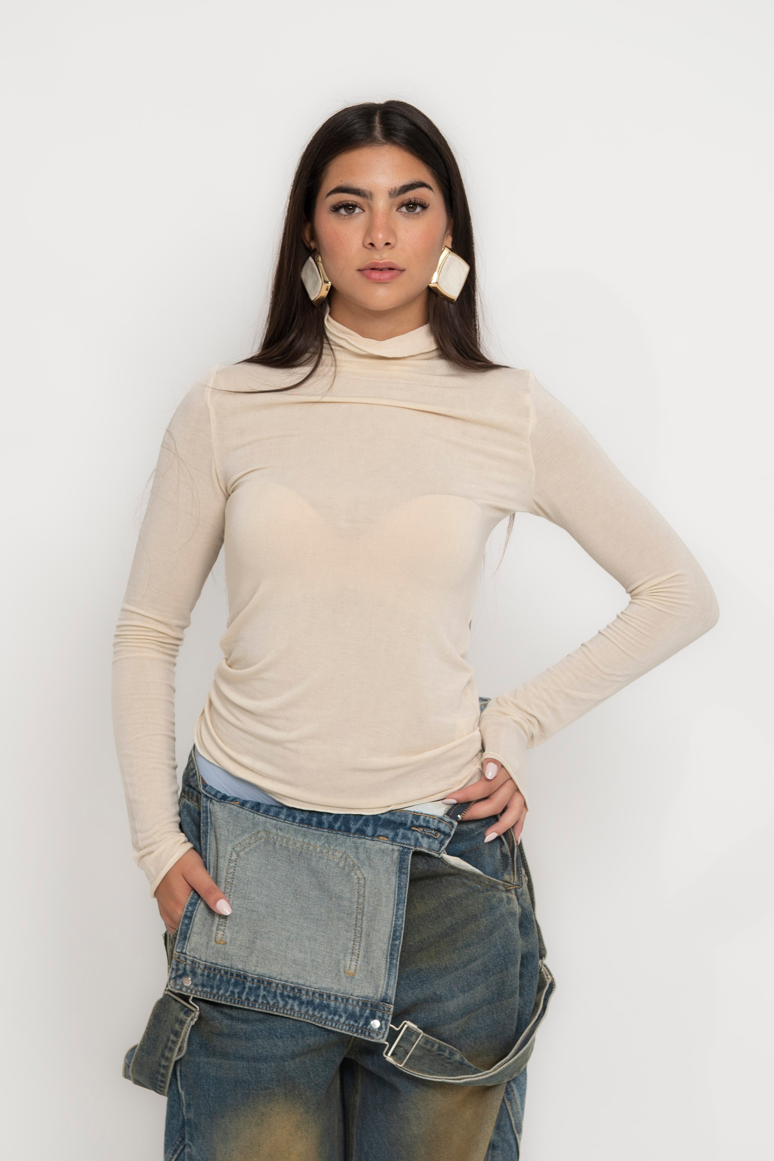 Maglia collo alto