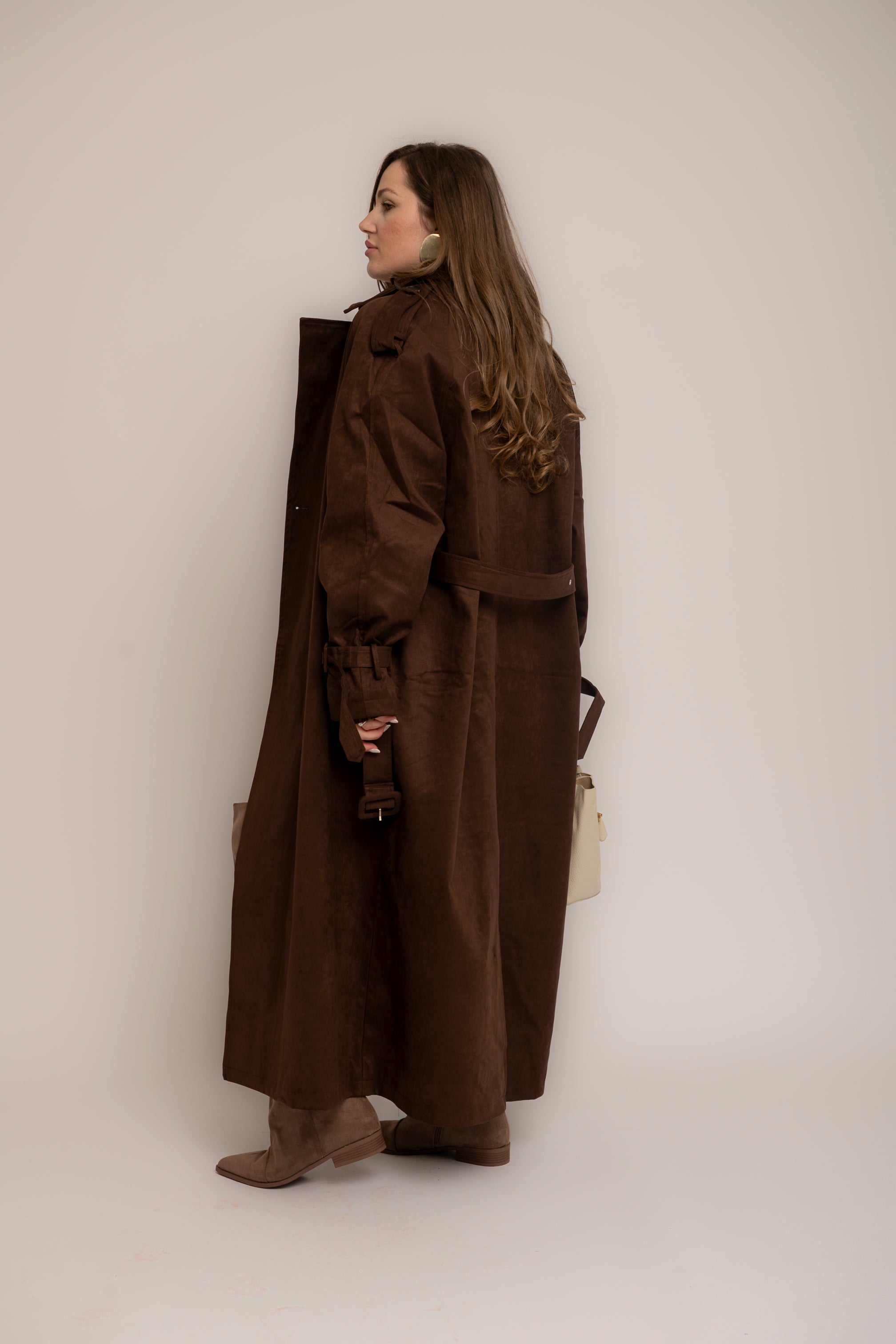 Trench in renna brown