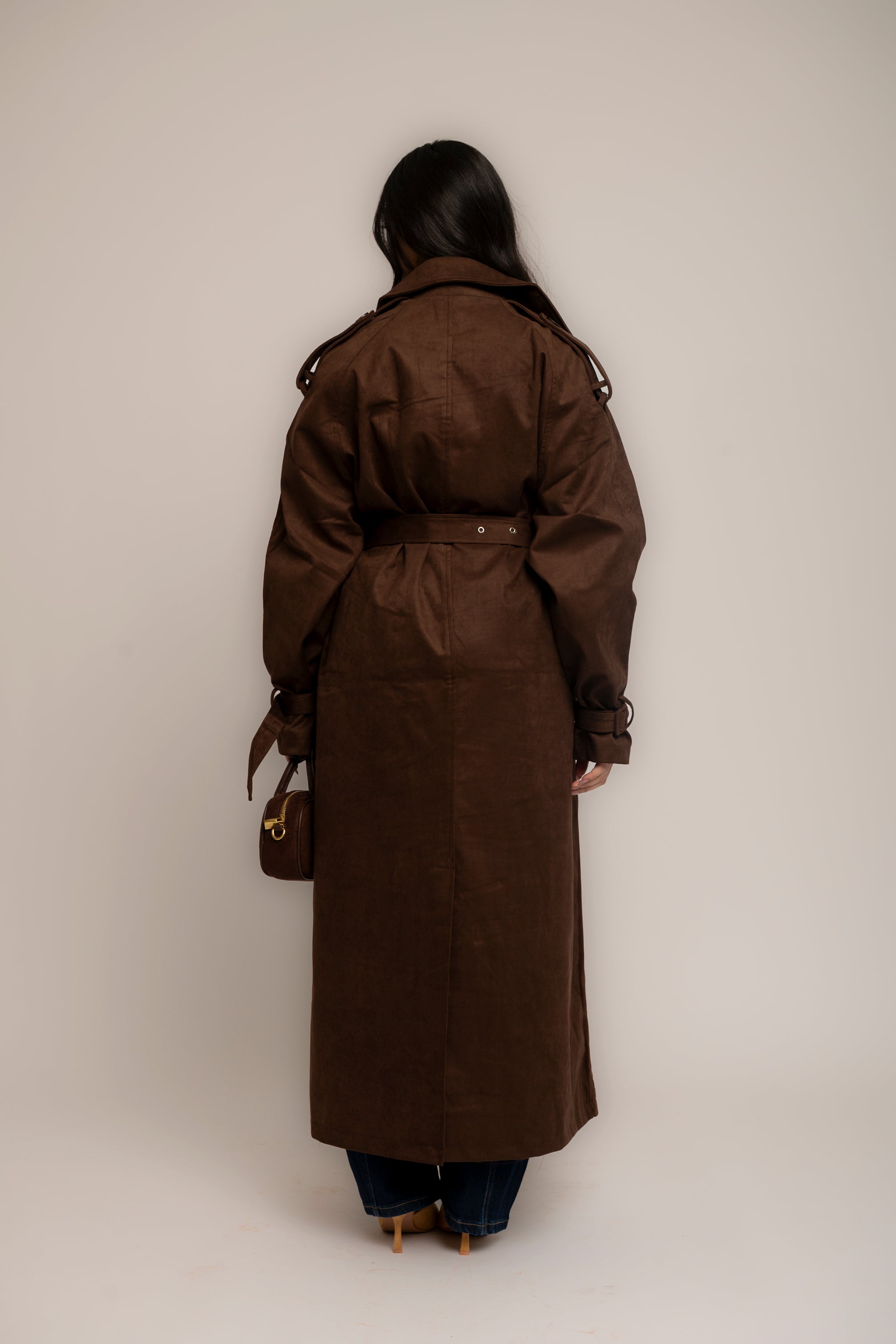 Trench in renna brown