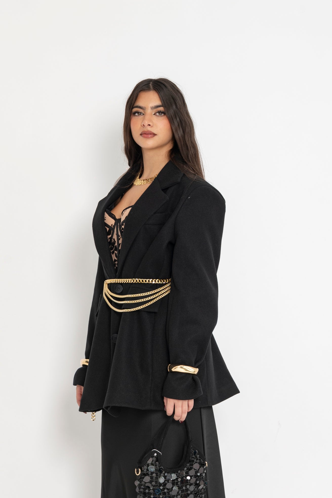 Giacca cappotto in panno